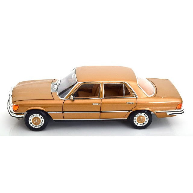 【予約安心出荷】[MDL] 1/18 メルセデス 350 SE W116 1973(ゴールドメタリック) MODELISSIMO特注品 完成品 ミニカー(183970) NOREV(ノレブ)(2025年9月)
