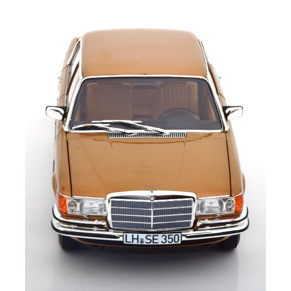 【予約安心出荷】[MDL] 1/18 メルセデス 350 SE W116 1973(ゴールドメタリック) MODELISSIMO特注品 完成品 ミニカー(183970) NOREV(ノレブ)(2025年9月)