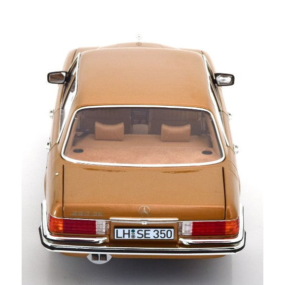 【予約安心出荷】[MDL] 1/18 メルセデス 350 SE W116 1973(ゴールドメタリック) MODELISSIMO特注品 完成品 ミニカー(183970) NOREV(ノレブ)(2025年9月)