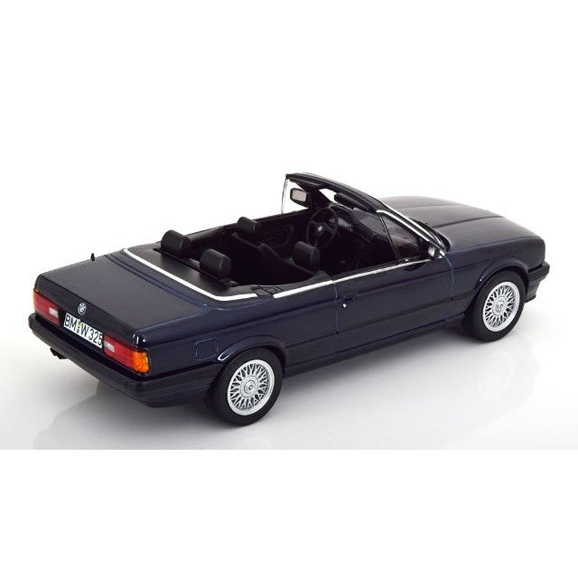【予約安心出荷】[MDL] 1/18 BMW 325i E30 Cabrio(カブリオ) 1991(ダークブルーメタリック) MODELISSIMO特注品 完成品 ミニカー(183212) NOREV(ノレブ)(2025年9月)