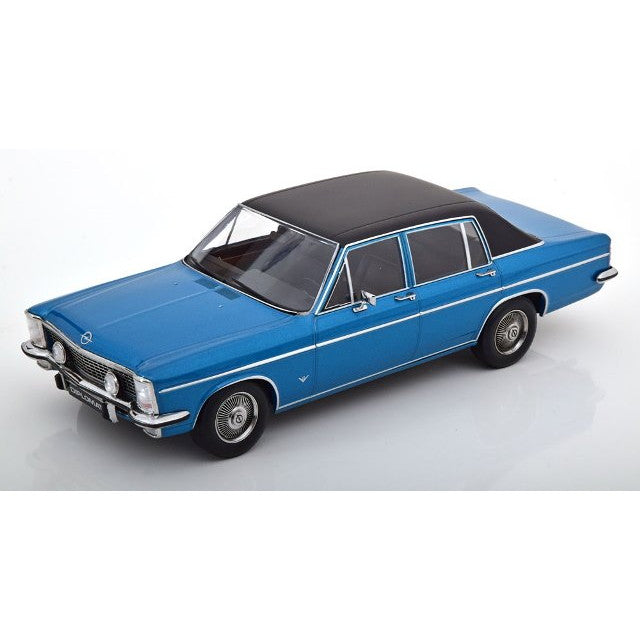 【予約安心出荷】[MDL] 1/18 オペル Diplomat(ディプロマット) V8 1969(ブルーメタリック/マットブラック) MODELISSIMO特注品 完成品 ミニカー(183686) NOREV(ノレブ)(2025年9月)