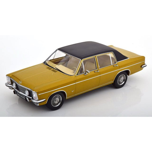 【予約安心出荷】[MDL] 1/18 オペル Diplomat(ディプロマット) V8 1969(ゴールド/マットブラック) MODELISSIMO特注品 完成品 ミニカー(183685) NOREV(ノレブ)(2025年9月)