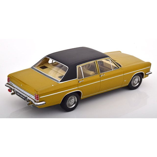 【予約安心出荷】[MDL] 1/18 オペル Diplomat(ディプロマット) V8 1969(ゴールド/マットブラック) MODELISSIMO特注品 完成品 ミニカー(183685) NOREV(ノレブ)(2025年9月)