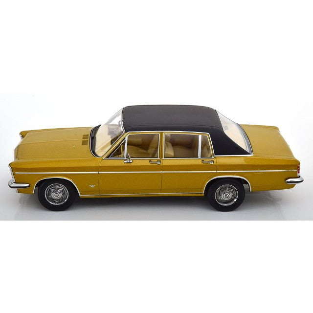 【予約安心出荷】[MDL] 1/18 オペル Diplomat(ディプロマット) V8 1969(ゴールド/マットブラック) MODELISSIMO特注品 完成品 ミニカー(183685) NOREV(ノレブ)(2025年9月)