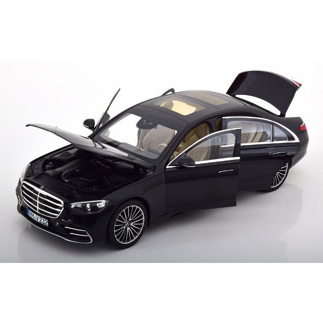 【予約安心出荷】[MDL] 1/18 メルセデス S-Klasse(Sクラス) AMG-Line 2021(ブラックメタリック) MODELISSIMO特注品 完成品 ミニカー(183802) NOREV(ノレブ)(2025年9月)