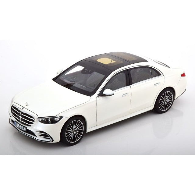 【予約安心出荷】[MDL] 1/18 メルセデス S-Class AMG-Line 2021(ホワイトメタリック) MODELISSIMO特注品 完成品 ミニカー(183801) NOREV(ノレブ)(2025年9月)