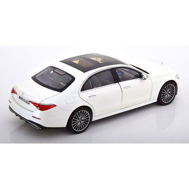 【予約安心出荷】[MDL] 1/18 メルセデス S-Class AMG-Line 2021(ホワイトメタリック) MODELISSIMO特注品 完成品 ミニカー(183801) NOREV(ノレブ)(2025年9月)