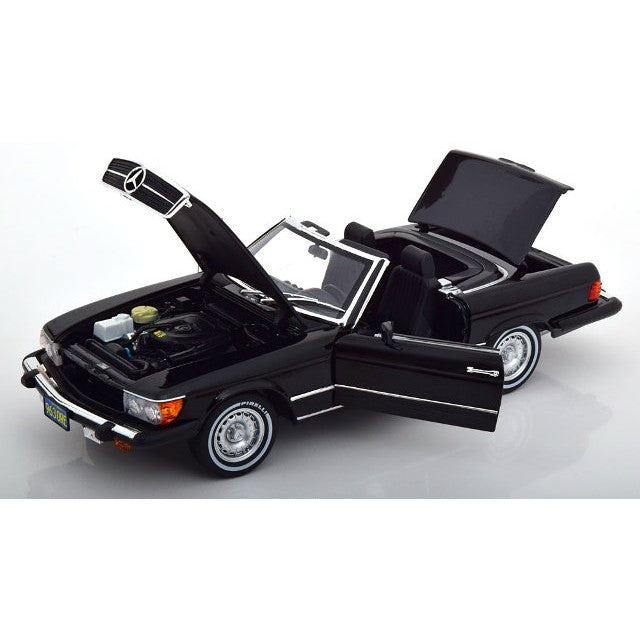 【予約安心出荷】[MDL] 1/18 メルセデス 450SL R107 US-Version American Gigolo 1979(ブラック) MODELISSIMO特注品 完成品 ミニカー(183724) NOREV(ノレブ)(2025年9月)