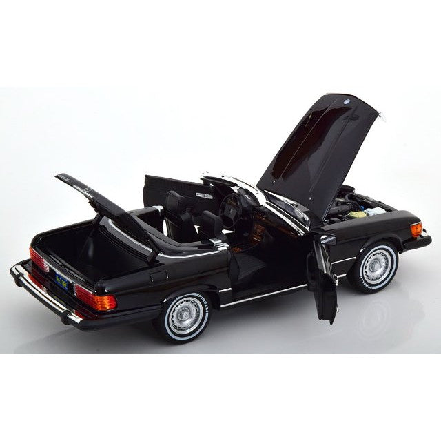 【予約安心出荷】[MDL] 1/18 メルセデス 450SL R107 US-Version American Gigolo 1979(ブラック) MODELISSIMO特注品 完成品 ミニカー(183724) NOREV(ノレブ)(2025年9月)