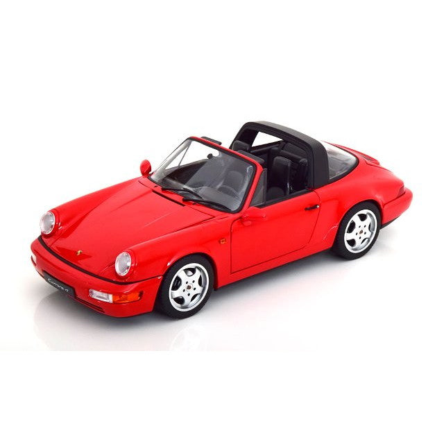 【予約安心出荷】[MDL] 1/18 ポルシェ 911(964) Carrera(カレラ) 4 1990 Targa(レッド) MODELISSIMO特注品 完成品 ミニカー(187325) NOREV(ノレブ)(2025年9月)