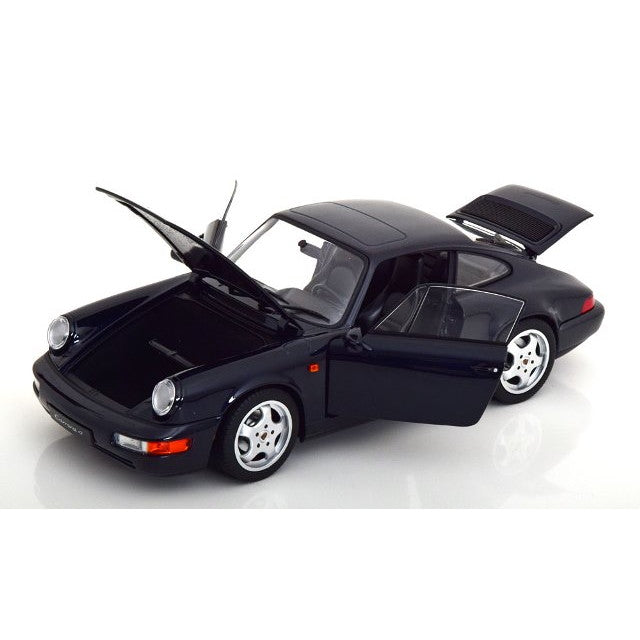 【予約安心出荷】[MDL] 1/18 ポルシェ 911(964) Carrera(カレラ) 4 1990 Coupe(ダークブルーメタリック) MODELISSIMO特注品 完成品 ミニカー(187324) NOREV(ノレブ)(2025年9月)