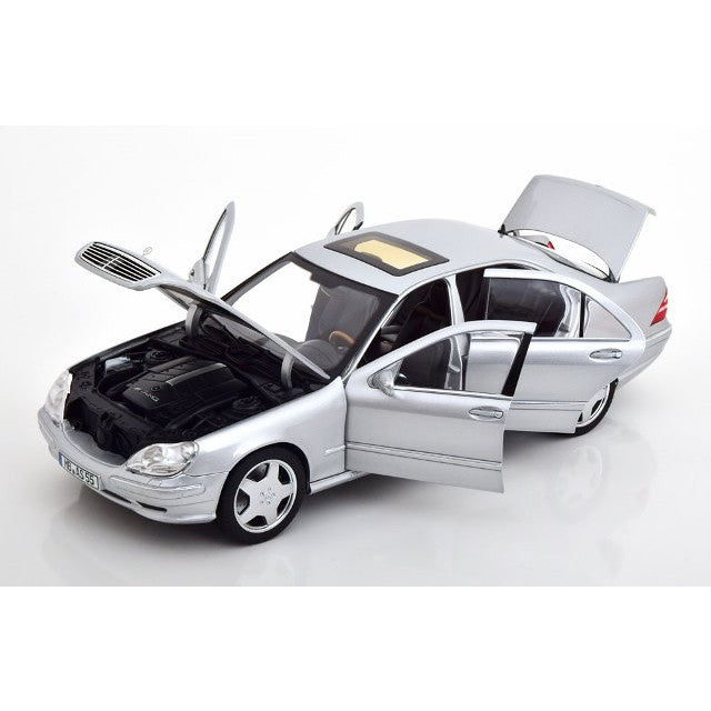 【予約安心出荷】[MDL] 1/18 メルセデス S55 AMG W220 2000(シルバー) MODELISSIMO特注品 完成品 ミニカー(183816) NOREV(ノレブ)(2025年9月)