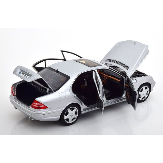 【予約安心出荷】[MDL] 1/18 メルセデス S55 AMG W220 2000(シルバー) MODELISSIMO特注品 完成品 ミニカー(183816) NOREV(ノレブ)(2025年9月)