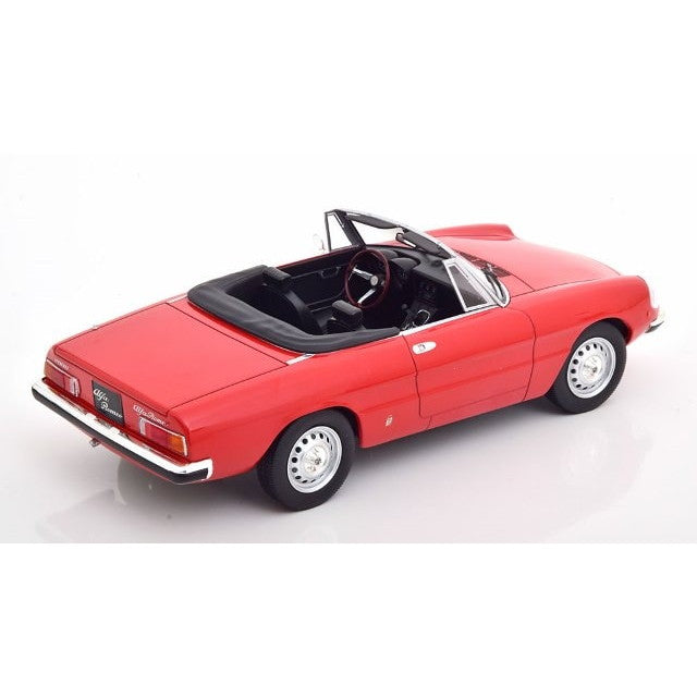 【予約安心出荷】[MDL] 1/18 アルファロメオ 2000 Spider(スパイダー) 1978 with removable Softtop(レッド) MODELISSIMO特注品 完成品 ミニカー(187880) NOREV(ノレブ)(2025年9月)