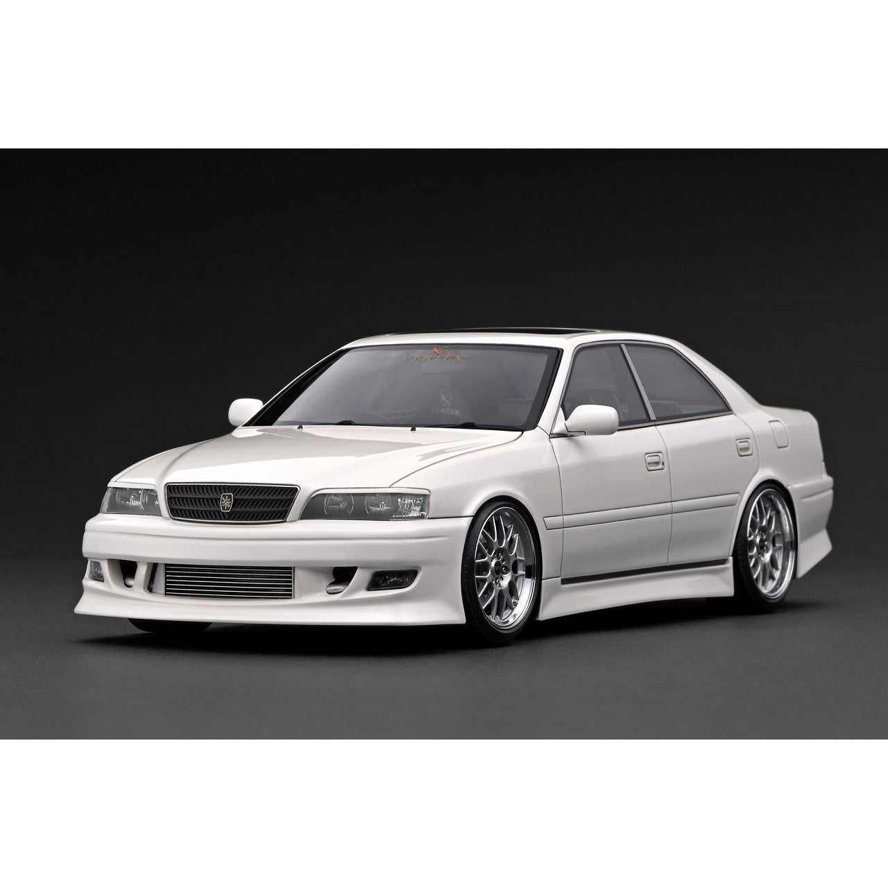 【中古即納】[MDL] (再販) 1/18 VERTEX(ヴァーテックス) JZX100 Chaser(チェイサー) Pearl White(パールホワイト) With Engine 完成品 ミニカー(IG3313) ignition model(イグニッションモデル)(20250331)