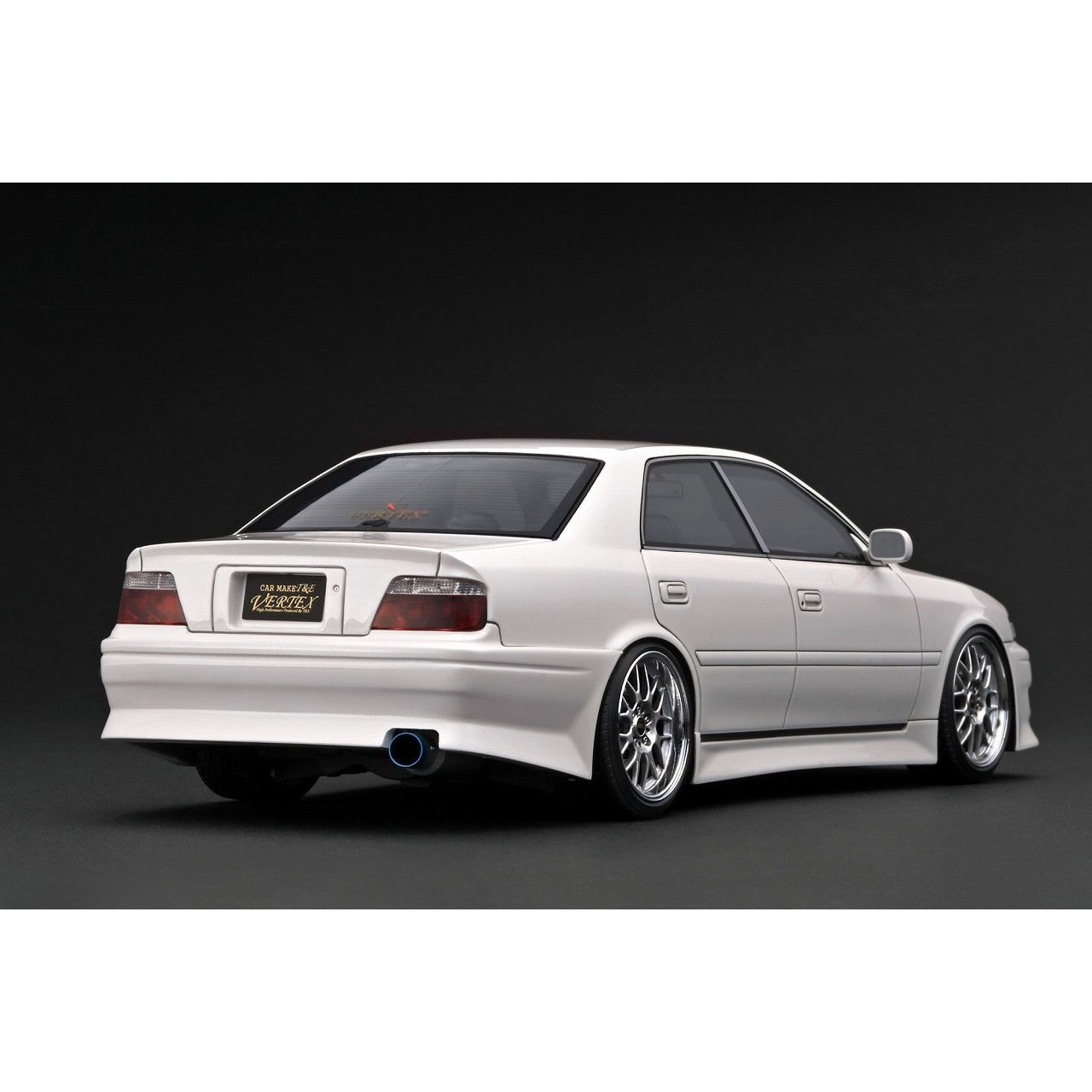 【中古即納】[MDL] (再販) 1/18 VERTEX(ヴァーテックス) JZX100 Chaser(チェイサー) Pearl White(パールホワイト) With Engine 完成品 ミニカー(IG3313) ignition model(イグニッションモデル)(20250331)