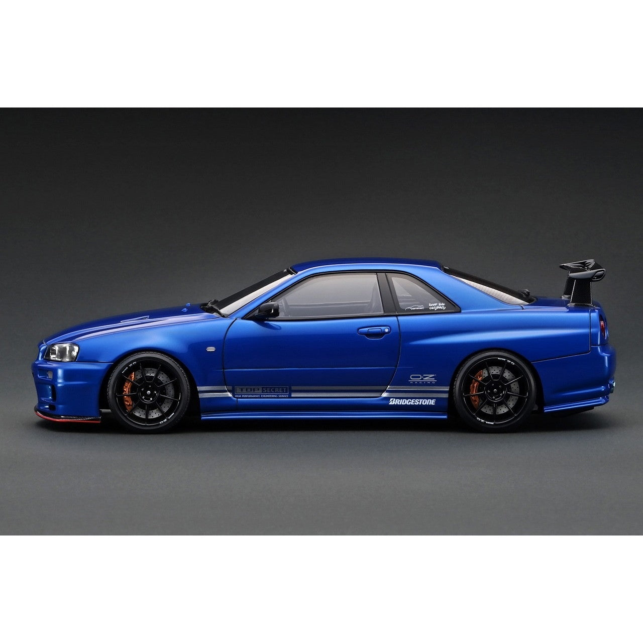 【新品即納】[MDL] 1/18 TOP SECRET(トップシークレット) 34GT-R(BNR34) Blue Metallic(ブルーメタリック) 完成品 ミニカー(IG3641) ignition model(イグニッションモデル)(20250531)