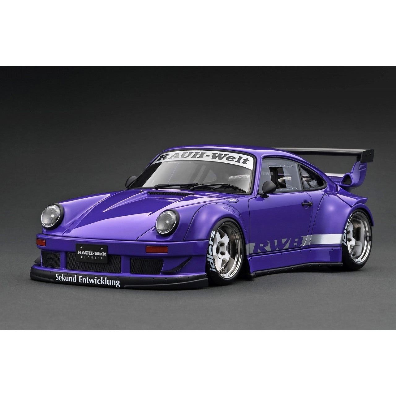 【新品即納】[MDL] 1/18 RWB(アールダブリュービー) 930 Purple(パープル) 完成品 ミニカー(IG3698) ignition model(イグニッションモデル)(20250621)