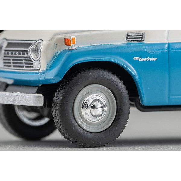 【新品即納】[MDL] トミカリミテッドヴィンテージ LV-104d 1/64 トヨタ ランドクルーザー FJ56V型(白/青) 完成品 ミニカー(333265) TOMYTEC(トミーテック)(20250712)