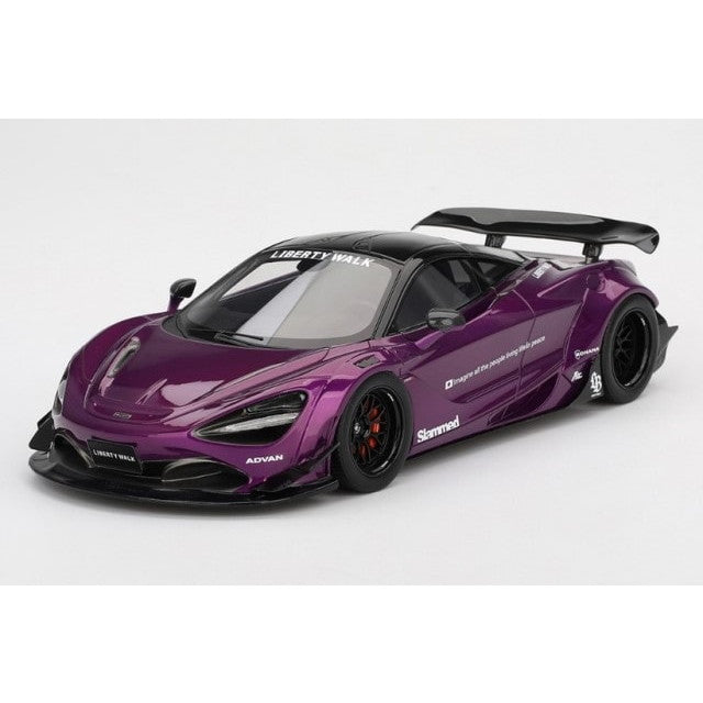 【新品即納】[MDL] Top Speedシリーズ 1/18 マクラーレン 720S LB★Works(パープル) 完成品 ミニカー(TS0588) TSM(トゥルースケールミニチュアズ)(20250531)