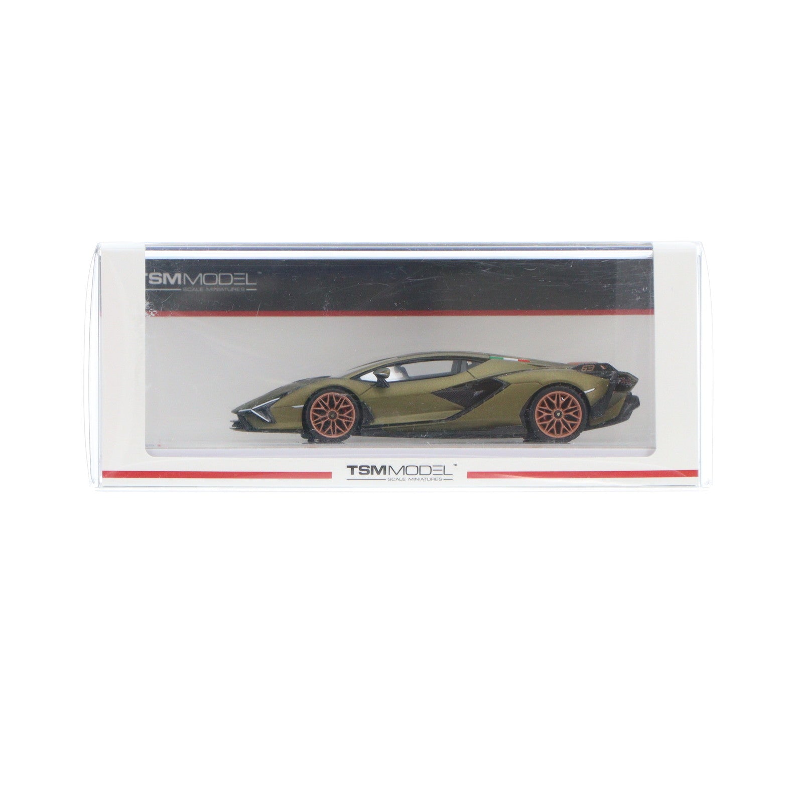 【新品即納】[MDL] 1/43 ランボルギーニ シアン FKP 37 Verde Gea Matt(マットグリーン) 完成品 ミニカー(TSM430829) TSM(トゥルースケールミニチュアズ)(20250531)