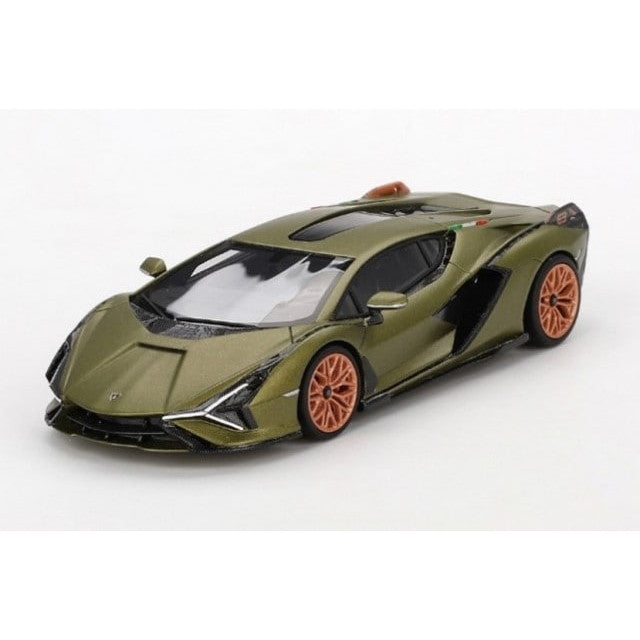 【新品即納】[MDL] 1/43 ランボルギーニ シアン FKP 37 Verde Gea Matt(マットグリーン) 完成品 ミニカー(TSM430829) TSM(トゥルースケールミニチュアズ)(20250531)