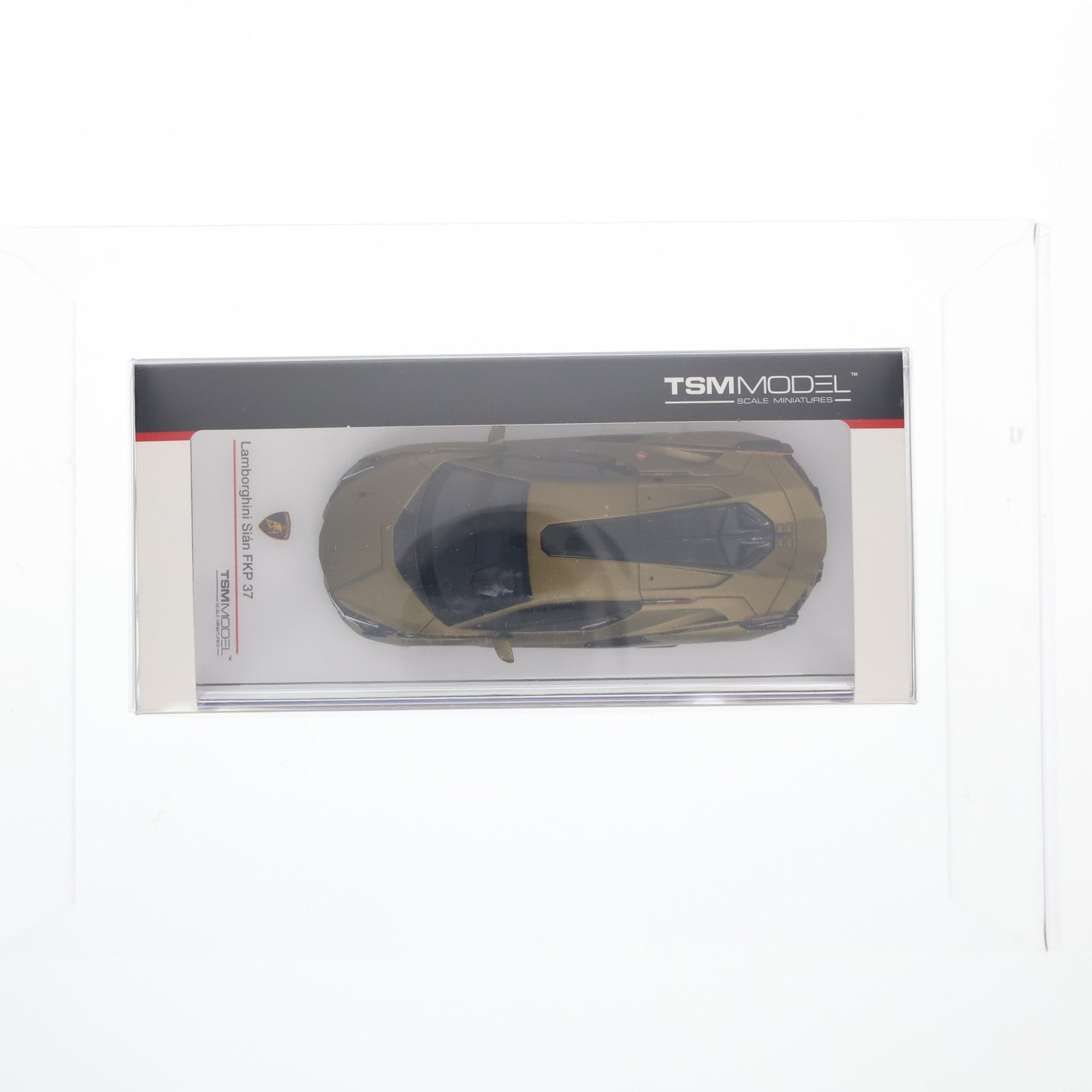 【新品即納】[MDL] 1/43 ランボルギーニ シアン FKP 37 Verde Gea Matt(マットグリーン) 完成品 ミニカー(TSM430829) TSM(トゥルースケールミニチュアズ)(20250531)