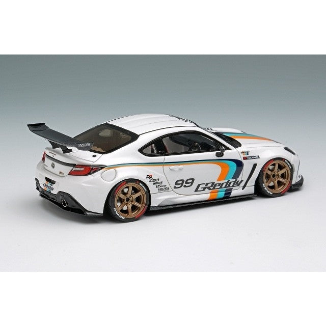 【新品即納】[MDL] EIDOLON(アイドロン) 1/43 TRUST GReddy GR86 Turbo(トラスト グレッディ GR86 ターボ) Tokyo Auto Salon 2023 クリスタルホワイトパール 完成品 ミニカー(EM664) アイドロン(EIDOLON)(20250731)