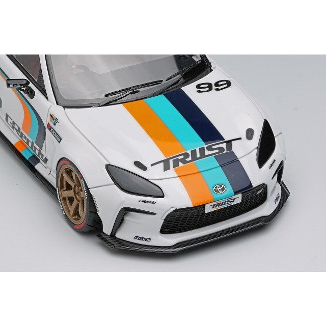 【新品即納】[MDL] EIDOLON(アイドロン) 1/43 TRUST GReddy GR86 Turbo(トラスト グレッディ GR86 ターボ) Tokyo Auto Salon 2023 クリスタルホワイトパール 完成品 ミニカー(EM664) アイドロン(EIDOLON)(20250731)