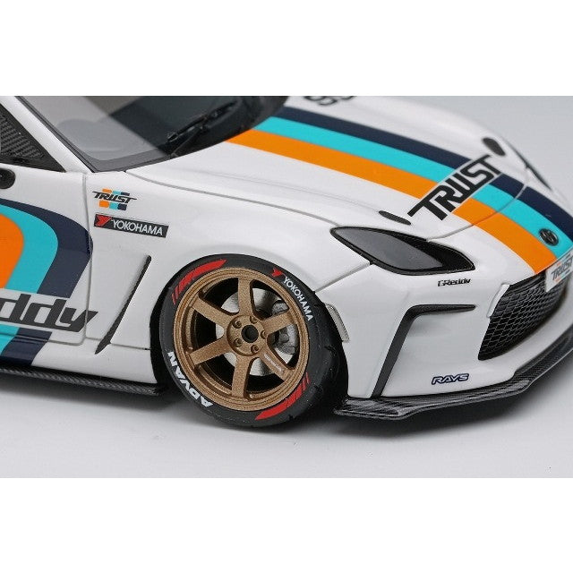 【新品即納】[MDL] EIDOLON(アイドロン) 1/43 TRUST GReddy GR86 Turbo(トラスト グレッディ GR86 ターボ) Tokyo Auto Salon 2023 クリスタルホワイトパール 完成品 ミニカー(EM664) アイドロン(EIDOLON)(20250731)