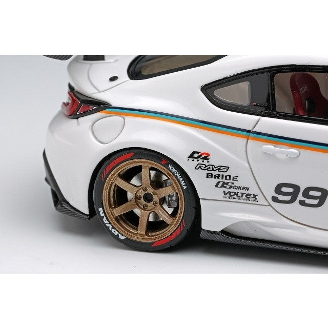 【新品即納】[MDL] EIDOLON(アイドロン) 1/43 TRUST GReddy GR86 Turbo(トラスト グレッディ GR86 ターボ) Tokyo Auto Salon 2023 クリスタルホワイトパール 完成品 ミニカー(EM664) アイドロン(EIDOLON)(20250731)