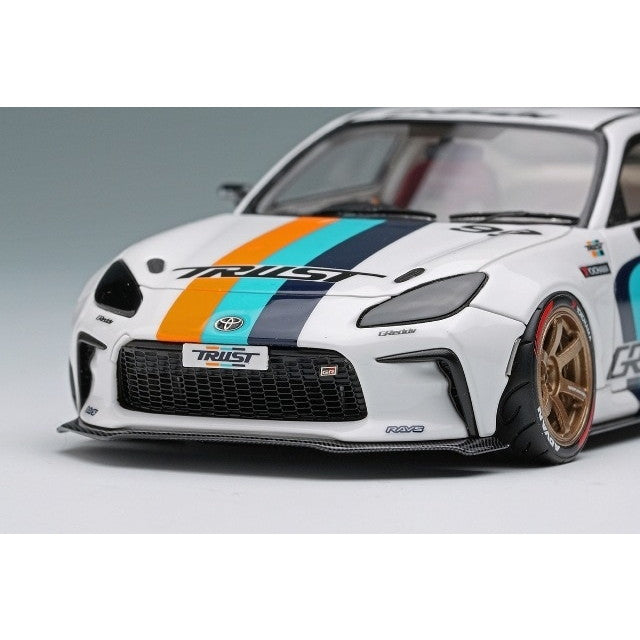 【新品即納】[MDL] EIDOLON(アイドロン) 1/43 TRUST GReddy GR86 Turbo(トラスト グレッディ GR86 ターボ) Tokyo Auto Salon 2023 クリスタルホワイトパール 完成品 ミニカー(EM664) アイドロン(EIDOLON)(20250731)
