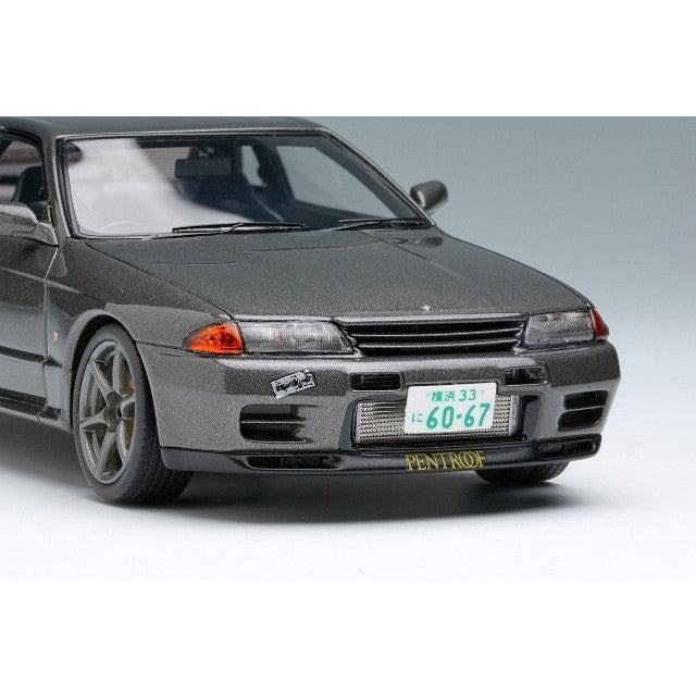【新品即納】[MDL] EIDOLON(アイドロン) 1/43 Nissan Skyline GT-R (BNR32) by Hiroshi Tamura ガングレーメタリック 完成品 ミニカー(EM784) アイドロン(EIDOLON)(20250731)