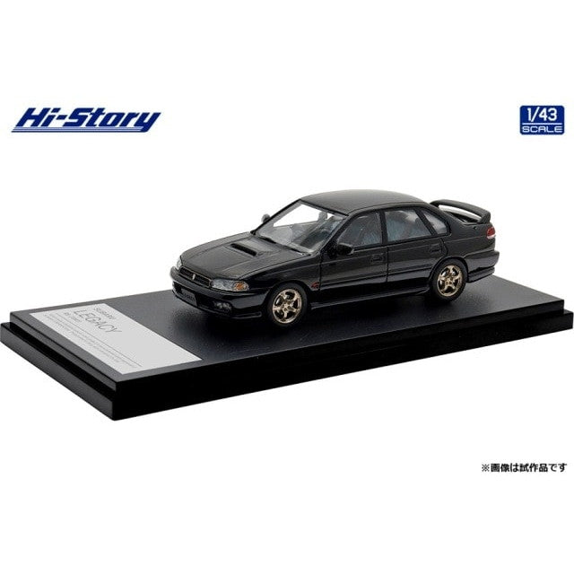 【予約安心出荷】[MDL] ハイストーリーシリーズ 1/43 SUBARU LEGACY(レガシィ) RS(1997) ブラックマイカ 完成品 ミニカー(HS499BK) ハイストーリー(2025年5月)