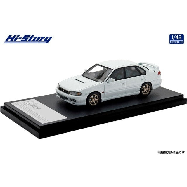 【予約安心出荷】[MDL] ハイストーリーシリーズ 1/43 SUBARU LEGACY(レガシィ) RS(1997) ピュアホワイト 完成品 ミニカー(HS499WH) ハイストーリー(2025年5月)