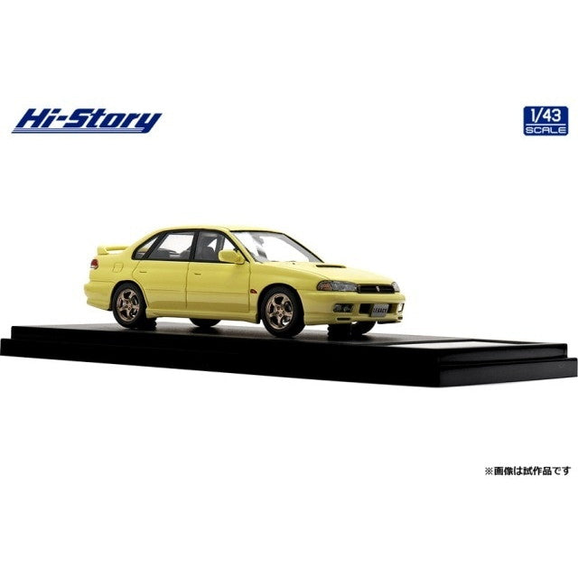 【予約安心出荷】[MDL] ハイストーリーシリーズ 1/43 SUBARU LEGACY(レガシィ) RS(1997) カシミヤイエロー 完成品 ミニカー(HS499YE) ハイストーリー(2025年5月)