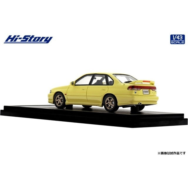 【予約安心出荷】[MDL] ハイストーリーシリーズ 1/43 SUBARU LEGACY(レガシィ) RS(1997) カシミヤイエロー 完成品 ミニカー(HS499YE) ハイストーリー(2025年5月)