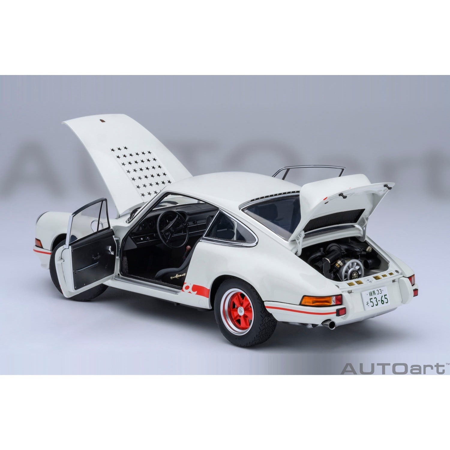 【予約安心出荷】[MDL] オートアート・コンポジットダイキャストモデル 1/18 ポルシェ 911 カレラ 2.7 RS サーキットの狼/早瀬佐近(はやせさこん) 完成品 ミニカー(78026) AUTOart(オートアート)(2025年4月)