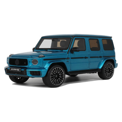 【予約安心出荷】[MDL] 1/18 メルセデスベンツ G63 AMG 2024(ブルー) 完成品 ミニカー(GTS925) GTスピリット(2025年10月)