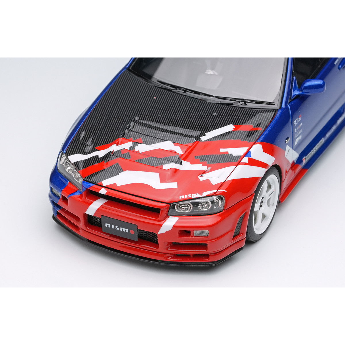 【新品即納】[MDL] 1/43 日産 スカイライン GT-R(BNR34 NISMO R-tune) ローンチバージョン 東京オートサロン2000 完成品 ミニカー(EM771) アイドロン(EIDOLON)(20250731)