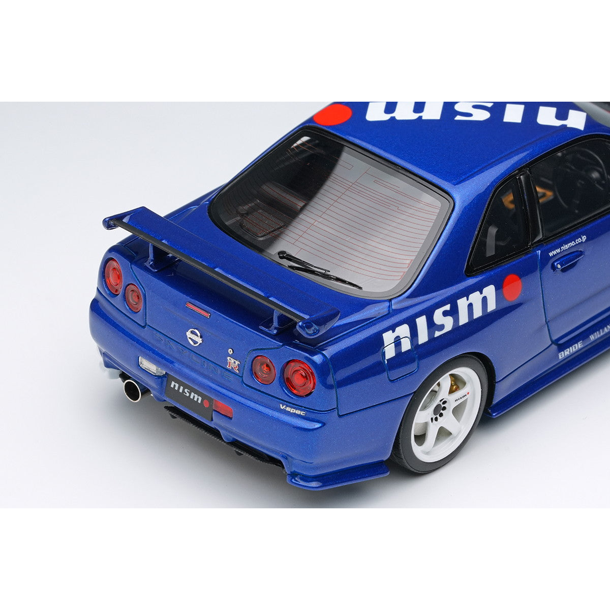 【新品即納】[MDL] 1/43 日産 スカイライン GT-R(BNR34 NISMO R-tune) ローンチバージョン 東京オートサロン2000 完成品 ミニカー(EM771) アイドロン(EIDOLON)(20250731)