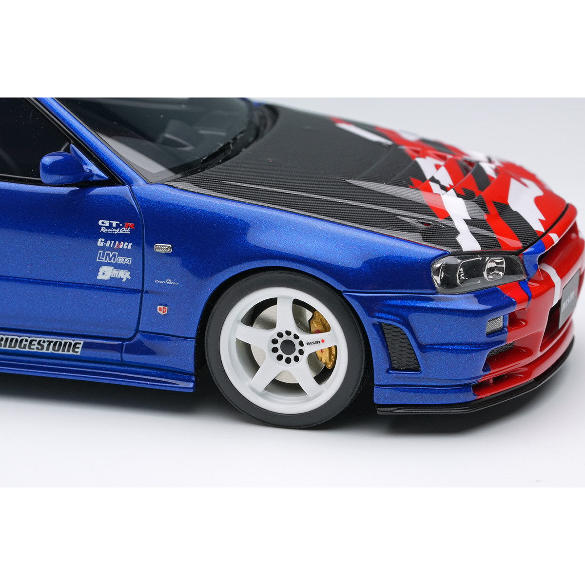 【新品即納】[MDL] 1/43 日産 スカイライン GT-R(BNR34 NISMO R-tune) ローンチバージョン 東京オートサロン2000 完成品 ミニカー(EM771) アイドロン(EIDOLON)(20250731)