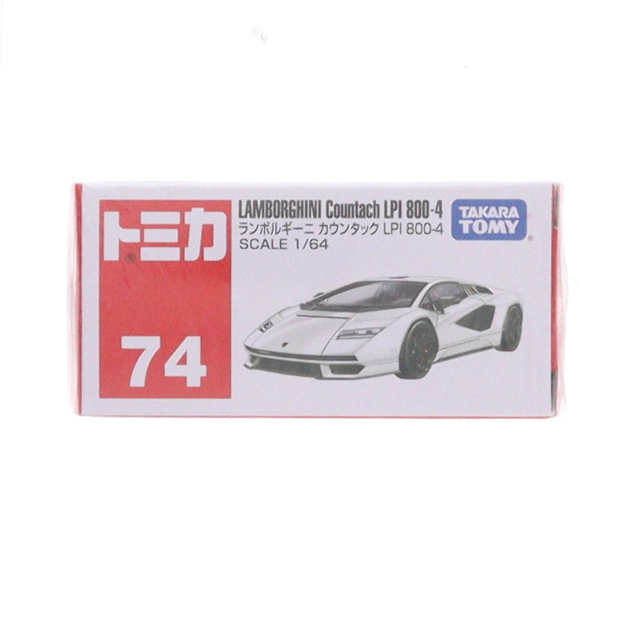 【中古即納】[MDL] トミカ No.74 1/64 ランボルギーニ カウンタック LPI800-4(赤箱) 完成品 ミニカー タカラトミー(20220917)