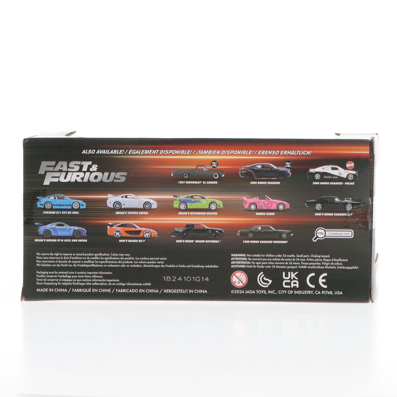 【中古即納】[MDL] 1/24 BRIAN'S MITSUBISHI LANCER EVOLUTION(ランサーエボリューション) VII(イエローグリーン) ワイルド・スピード 完成品 ミニカー(99788) Jada Toys(ジャダトイズ)(20181231)