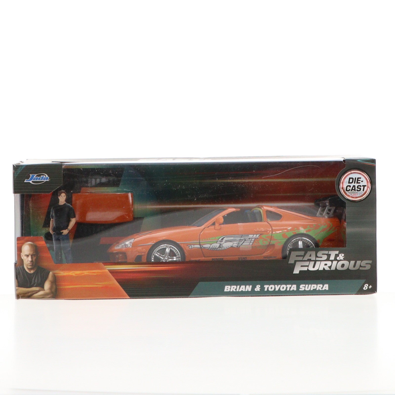 【中古即納】[MDL] 1/24 スープラ w/ブライアン ワイルド・スピード 完成品 ミニカー(JAD30738) Jada Toys(ジャダトイズ)(20190930)