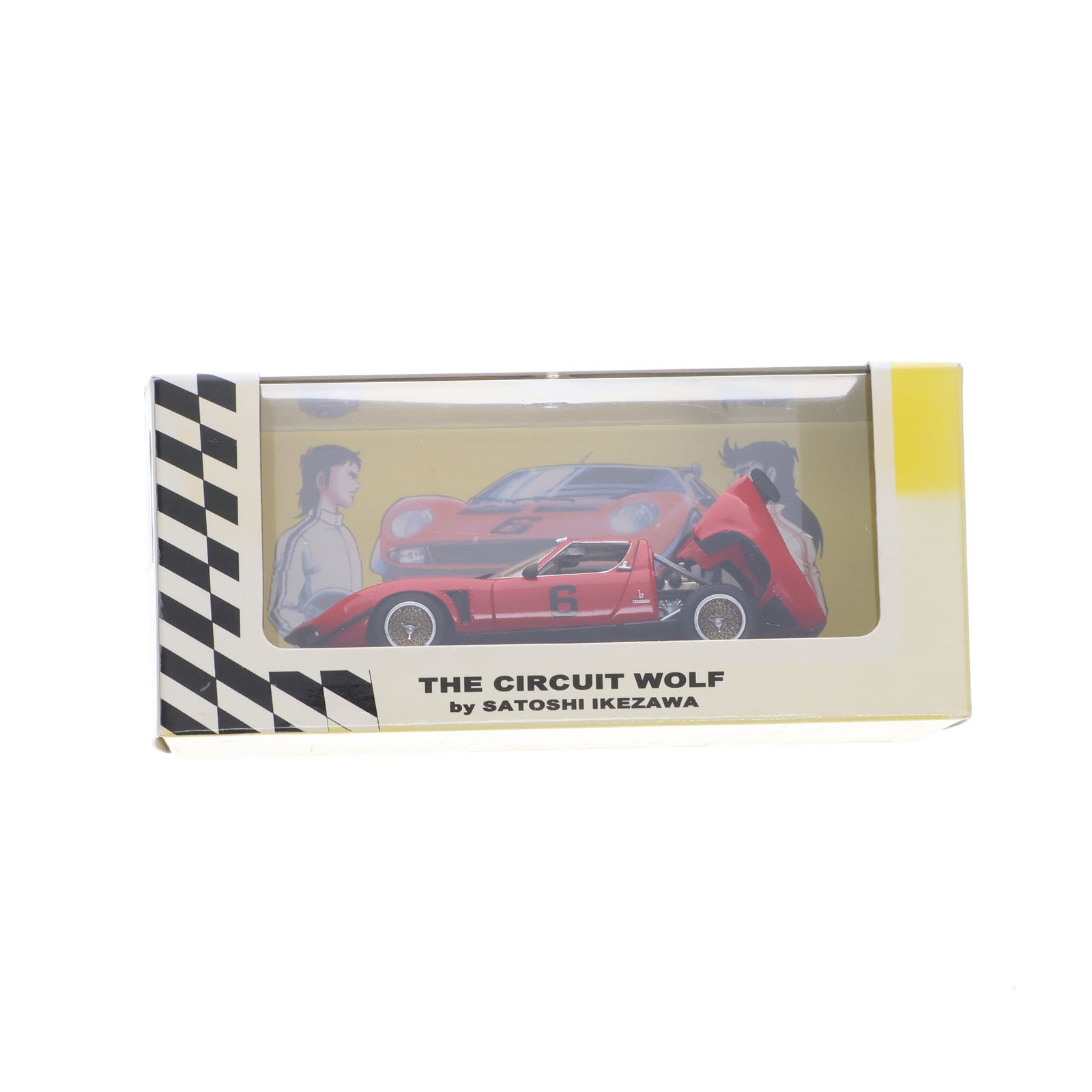 【中古即納】[MDL] 1/43 ランボルギーニ イオタSVR 潮来のオックス サーキットの狼 完成品 ミニカー(03201CW) 京商(20021231)