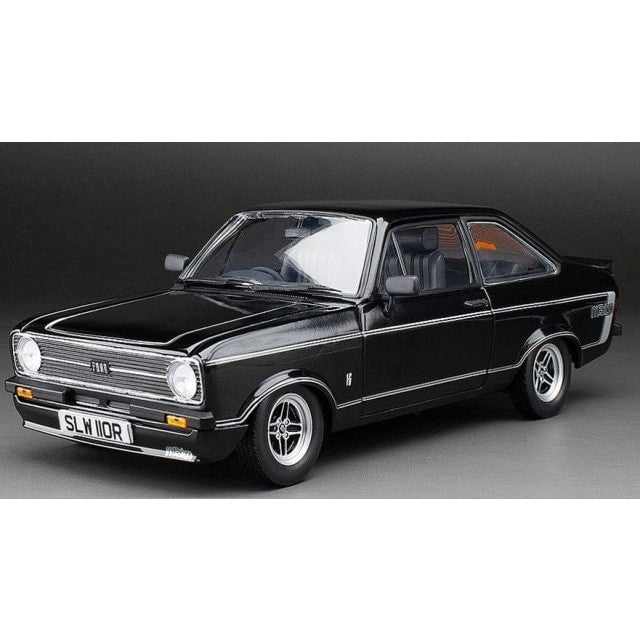 【新品即納】[MDL] 1/18 1976年 フォード エスコート MK2 RS メキシコ RHD ブラック 完成品 ミニカー(4634R) SUN STAR(サンスター)(20250430)