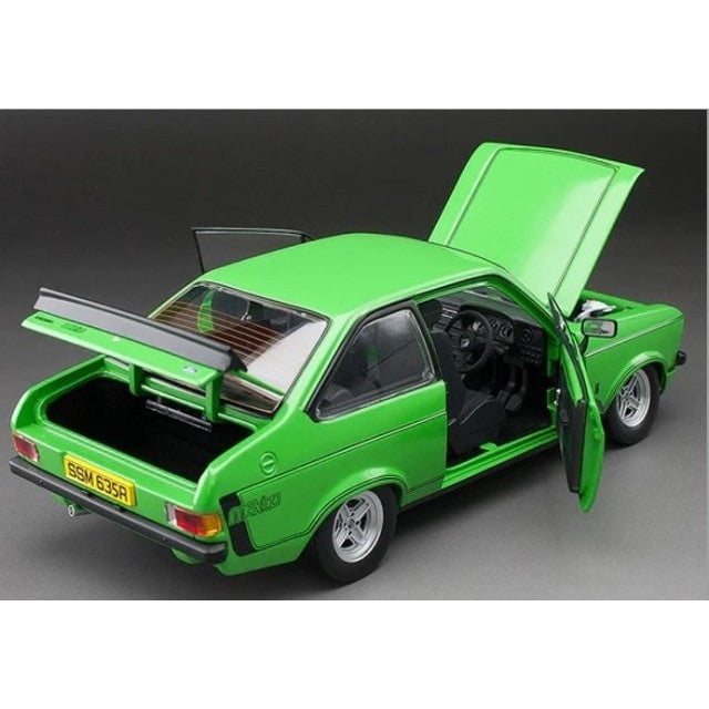 【新品即納】[MDL] 1/18 1976年 フォード エスコート MK2 RS メキシコ RHD シグナルグリーン 完成品 ミニカー(4635R) SUN STAR(サンスター)(20250430)