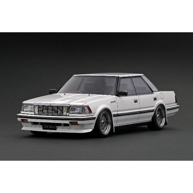 【新品即納】[MDL] 1/18 Toyota Crown(クラウン) 2.8 Royal Saloon(ロイヤルサルーン) G(120) White(ホワイト) 完成品 ミニカー(IG3823) ignition model(イグニッションモデル)(20250731)