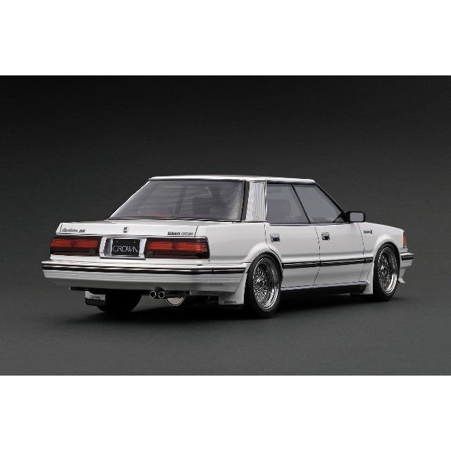 【新品即納】[MDL] 1/18 Toyota Crown(クラウン) 2.8 Royal Saloon(ロイヤルサルーン) G(120) White(ホワイト) 完成品 ミニカー(IG3823) ignition model(イグニッションモデル)(20250731)